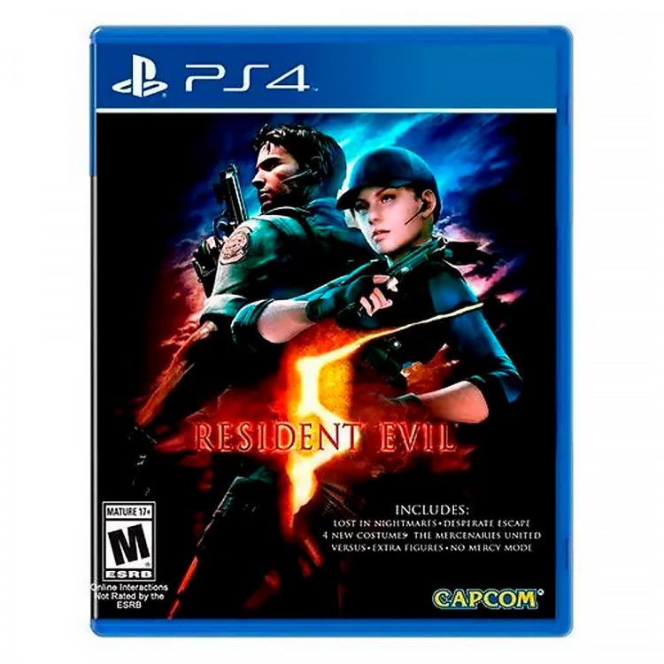 Игра Resident Evil 5 для PS4 (CUSA 04284) (Англ.вер)