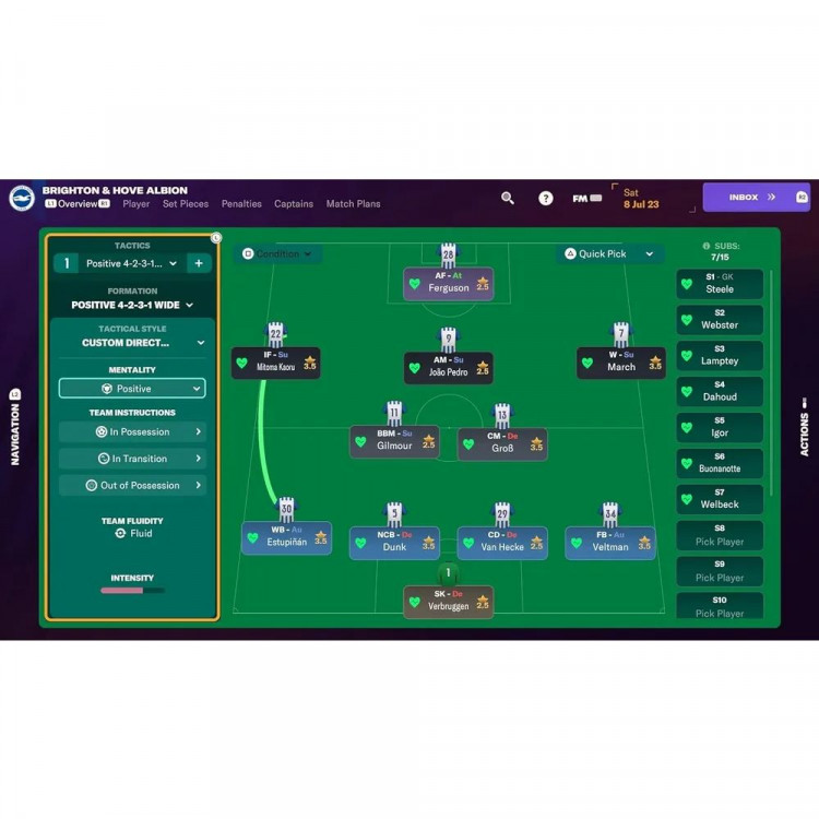 Игра Football Manager 2024 для PS5 (PPSA 15760) (Английская версия)