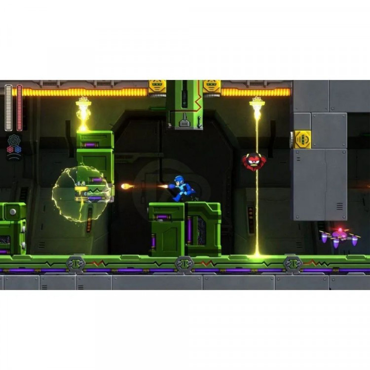 Игра Megaman 11 для Nintendo Switch (Английская версия) (Однопользовательский режим) (2d c боку)