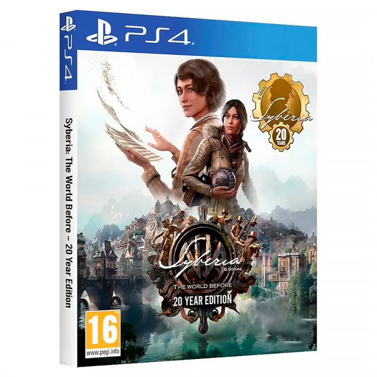 Игра Syberia: The World Before 20 Year Edition для PS4 (CUSA 24449) (Русская версия)
