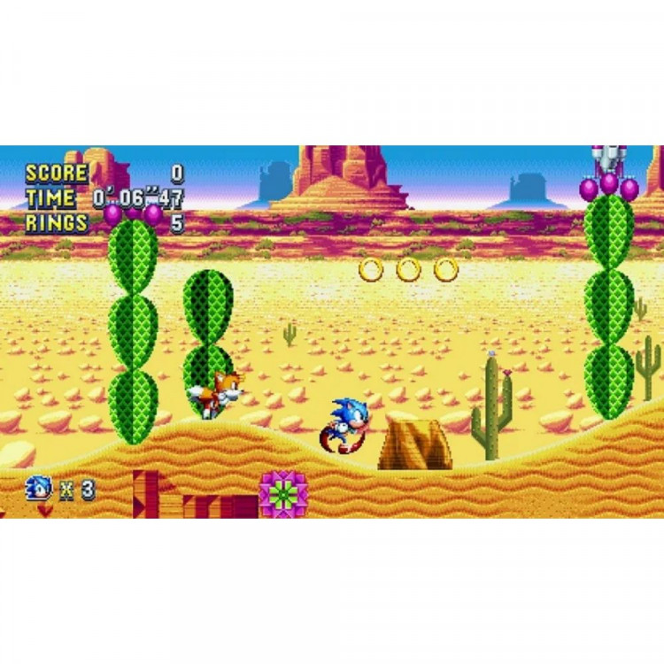 Игра Sonic Mania Plus с Артбуком для PS4 (CUSA 12236) (Английская версия)