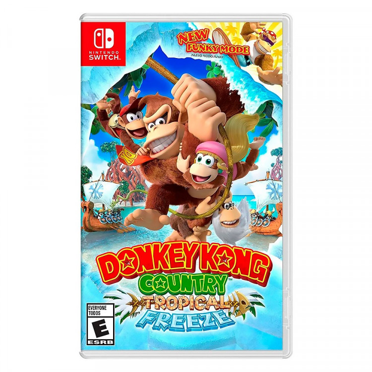 Игра Donkey Kong Country Tropical Freeze для Nintendo Switch (TRA-HAC-AFWTA-UKV) (Английская версия)