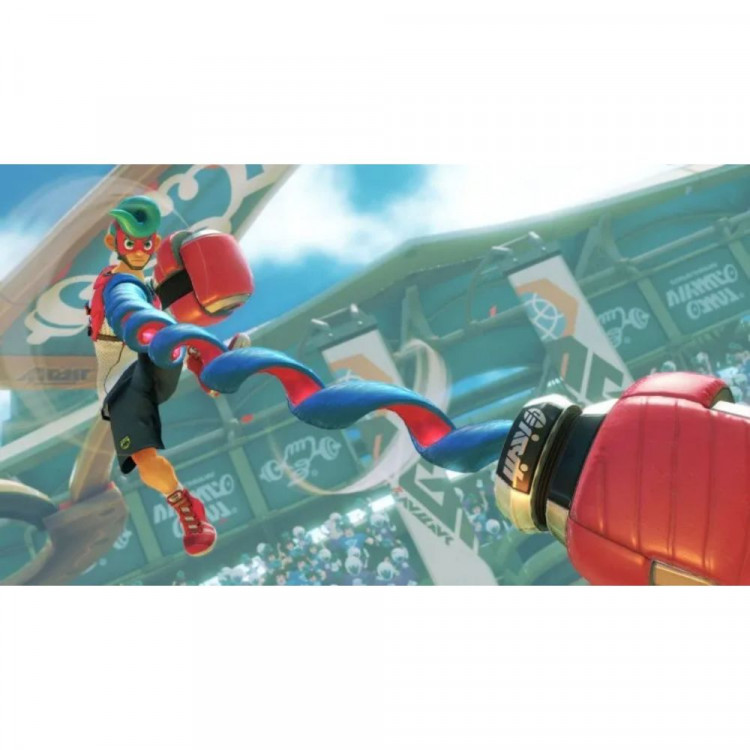 Игра Arms для Nintendo Switch (TRA-HAC-AABQ-UKV) (Русские субтитры)