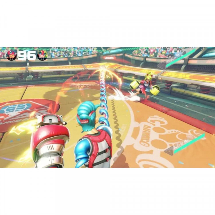 Игра Arms для Nintendo Switch (TRA-HAC-AABQ-UKV) (Русские субтитры)
