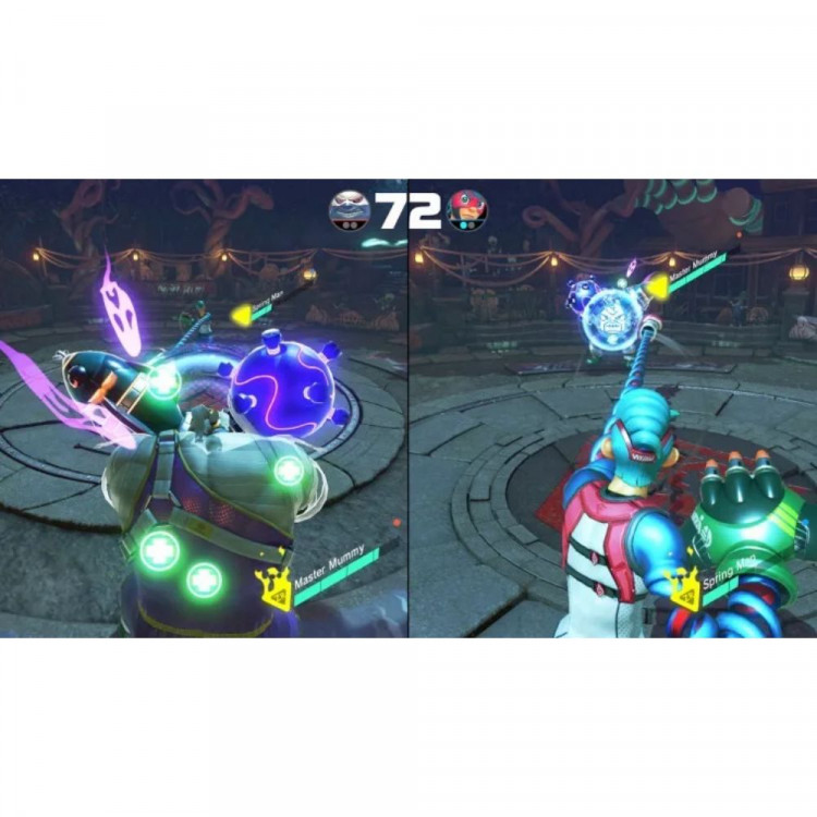 Игра Arms для Nintendo Switch (TRA-HAC-AABQ-UKV) (Русские субтитры)