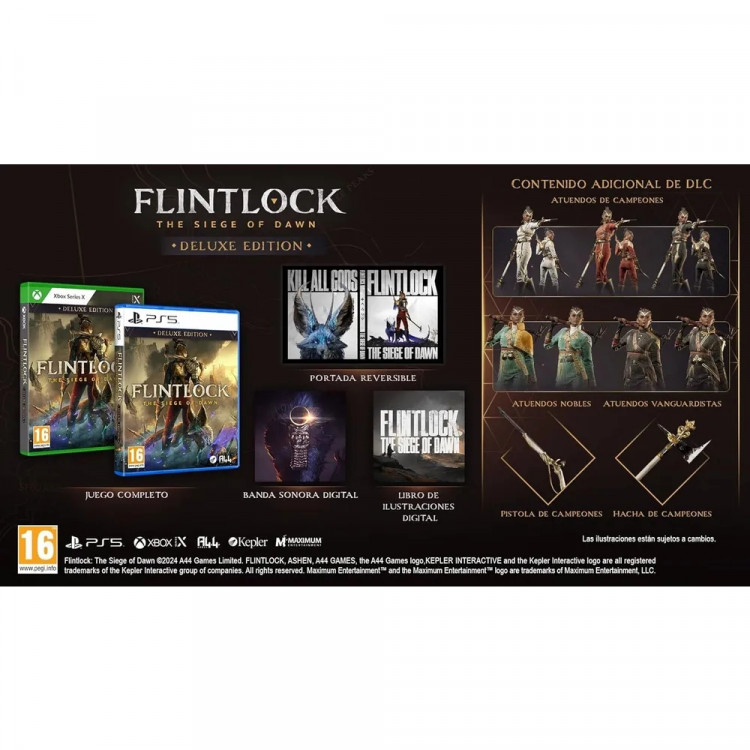 Игра Flintlock: The Siege of Dawn Deluxe Edition для PS5 (PPSA 07385) (Русские субтитры)