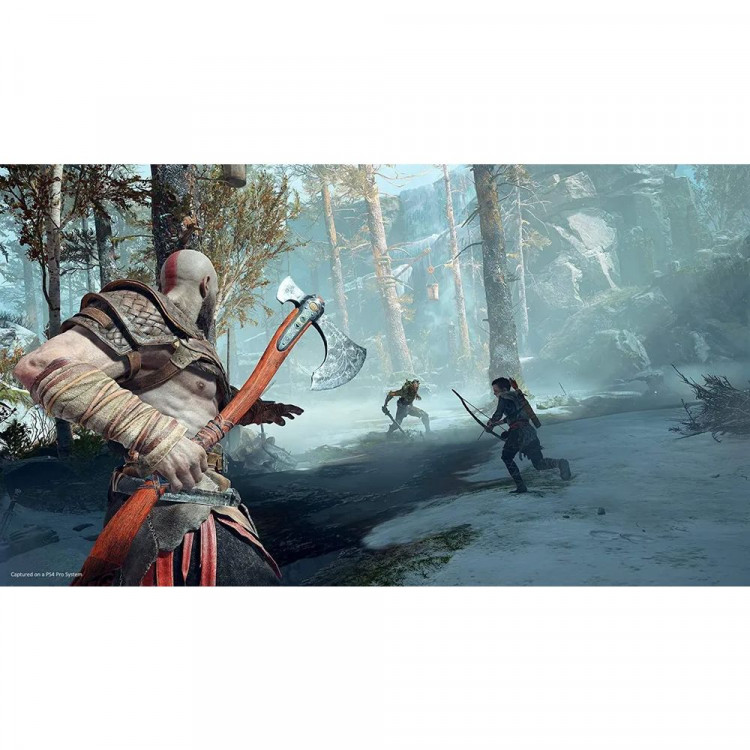 Игра God Of War 4 для PS4 (CUSA 07410/ 07411) (Русские субтитры)