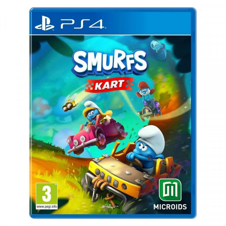 Игра Smurfs Kart для PS4 (CUSA 33000) (Русские субтитры)