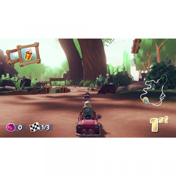 Игра Smurfs Kart для PS4 (CUSA 33000) (Русские субтитры)