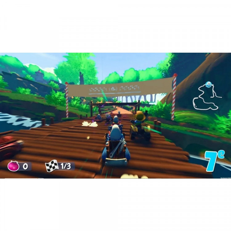 Игра Smurfs Kart для PS4 (CUSA 33000) (Русские субтитры)