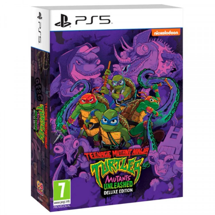 Игра Teenage Mutant Ninja Turtles: Mutants Unleashed Deluxe для PS5