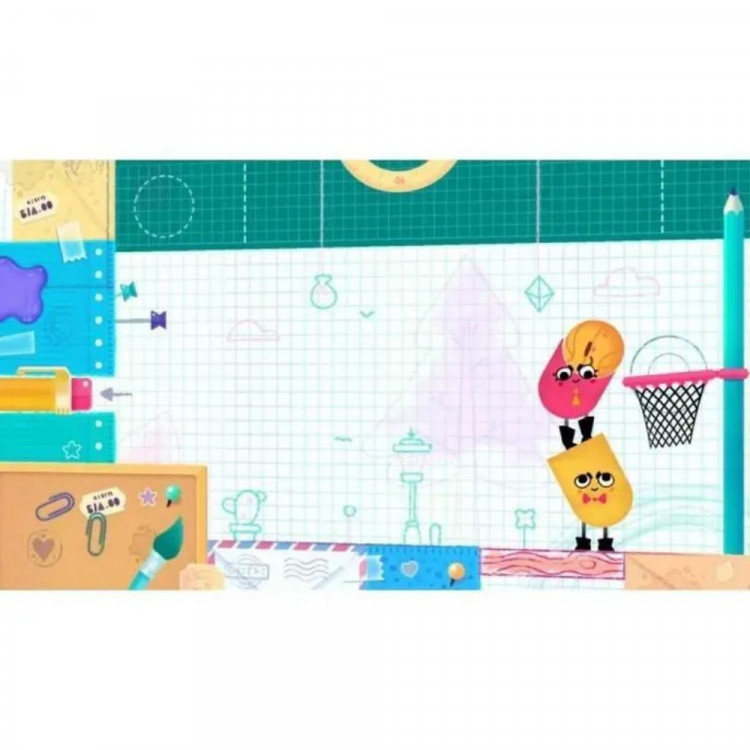 Игра Snipperclips Plus для Nintendo Switch (английский язык, логическая)