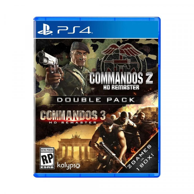Игра Commandos 2 + Commandos 3 HD Remastered для PS4 (Рус. суб.) (CUSA 35264) (Стратегия) (Вид с верху)