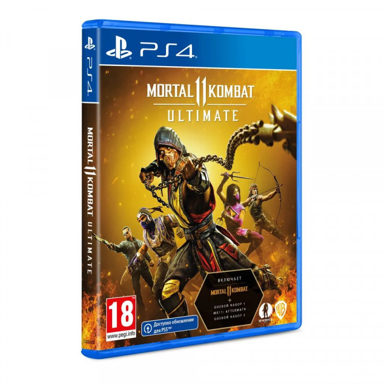 Игра Mortal Kombat 11 Ultimate для PS4 (CUSA 25149/25150) (Русские субтитры)