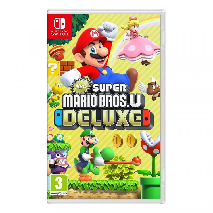 Игра New Super Mario Bros. U Deluxe для Nintendo Switch (Русские субтитры)