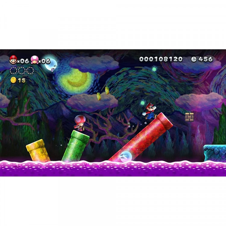 Игра New Super Mario Bros. U Deluxe для Nintendo Switch (Русские субтитры)