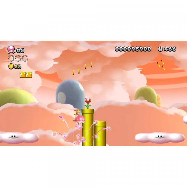 Игра New Super Mario Bros. U Deluxe для Nintendo Switch (Русские субтитры)