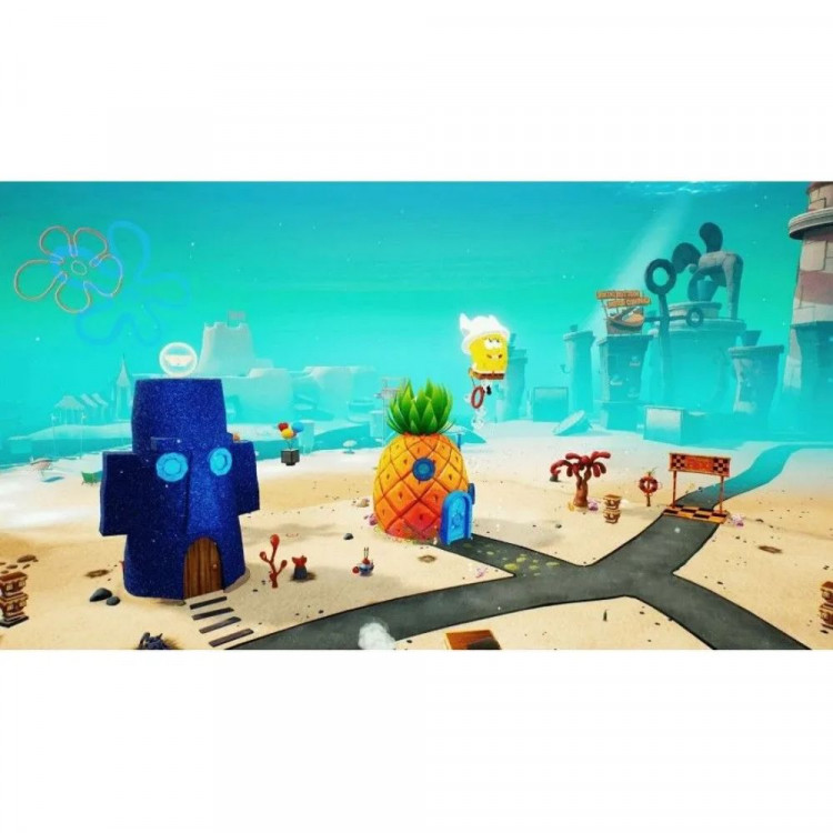 Игра SpongeBob SquarePants: Battle for Bikini Bottom - Rehydrated для PS4 (CUSA 14909) (Русские субтитры)