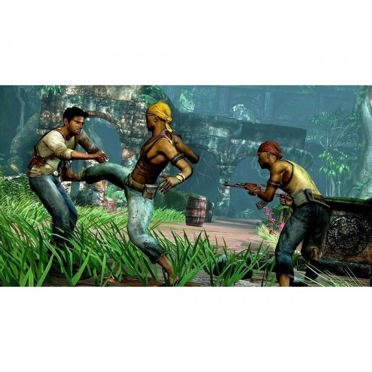 Игра Uncharted Collection Nathana Drake (Натан Дрейк. Коллекция) для PS4 (CUSA 02344) (Русская версия) (Русская обложка)