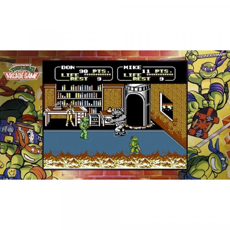 Игра Teenage Mutant Ninja Turtles The Cowabunga Collection для PS4 (CUSA29249) (Англ. версия)