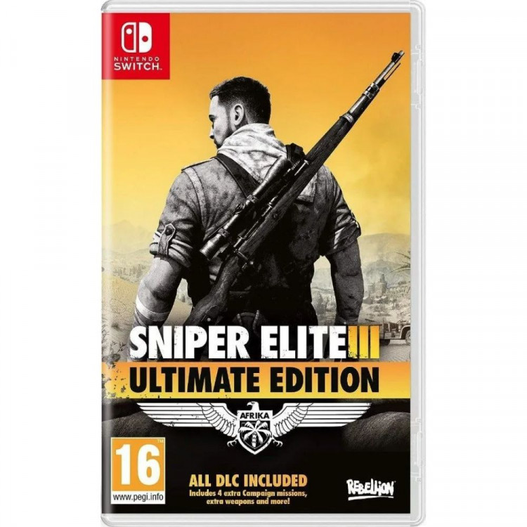 Игра Sniper Elite 3 Ultimate Edition для Nintendo Switch (Русская версия)