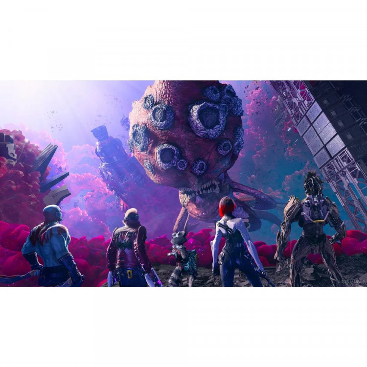 Игра Marvel The Guardians of the Galaxy (Стражи Галактики) для PS4 (CUSA 24103) (Русская версия)