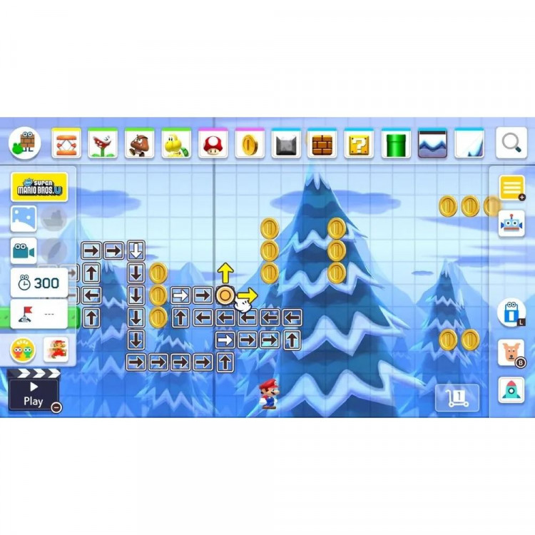 Игра Super Mario Maker 2 для Nintendo Switch (TRA-HAC-BAAQA-RURU) (Русские субтитры)