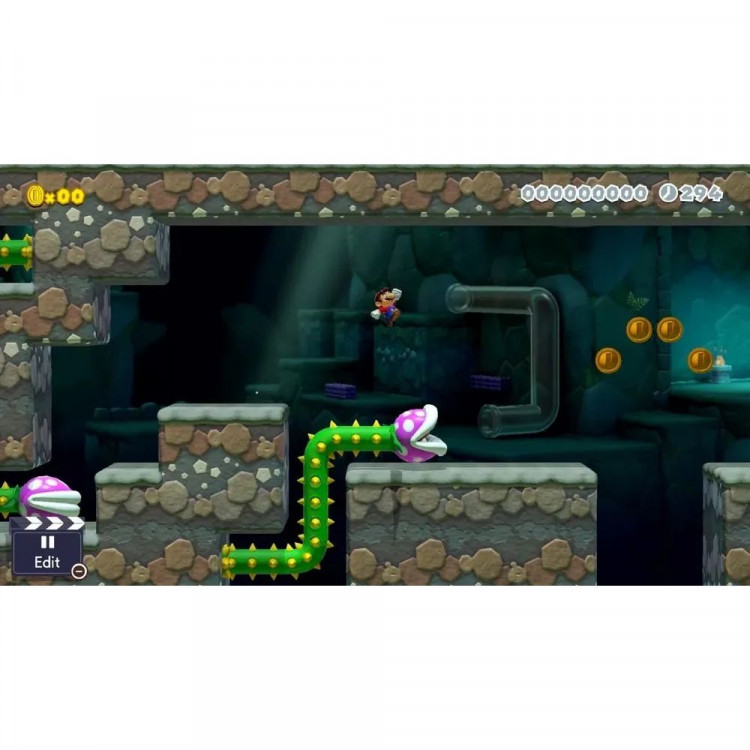 Игра Super Mario Maker 2 для Nintendo Switch (TRA-HAC-BAAQA-RURU) (Русские субтитры)