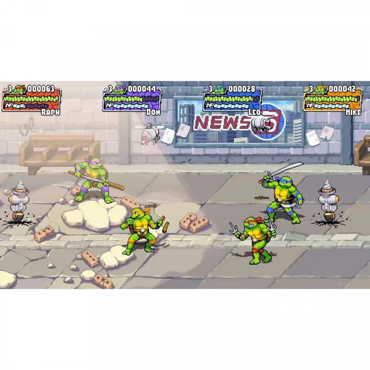 Игра Teenage Mutant Ninja Turtles: Shredder`s Revenge для PS4 (CUSA 30992) (Англ.вер)
