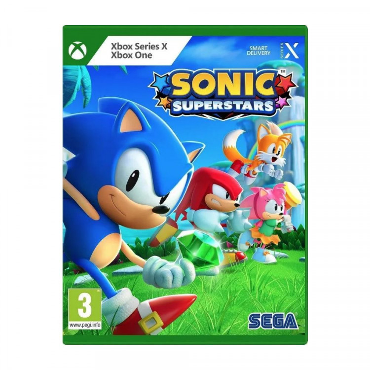 Игра Sonic superstar для Xbox One (Xbox One/Series X|S) (вид сбоку 2D) (платформер)