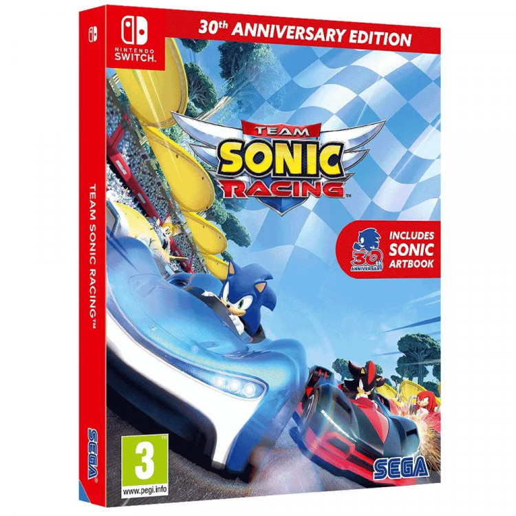 Игра Team Sonic Racing - 30th Anniversary Edition для Nintendo Switch (Русские субтитры)