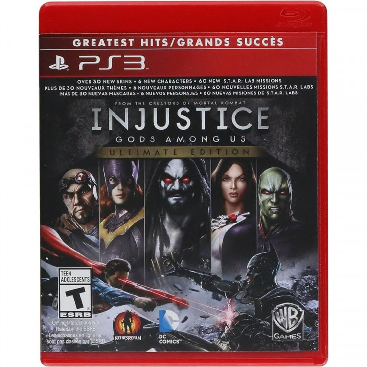 Игра Injustice Gods Among Us Ultimate Edition для PS3 (Английская версия) (BLUS 31364)