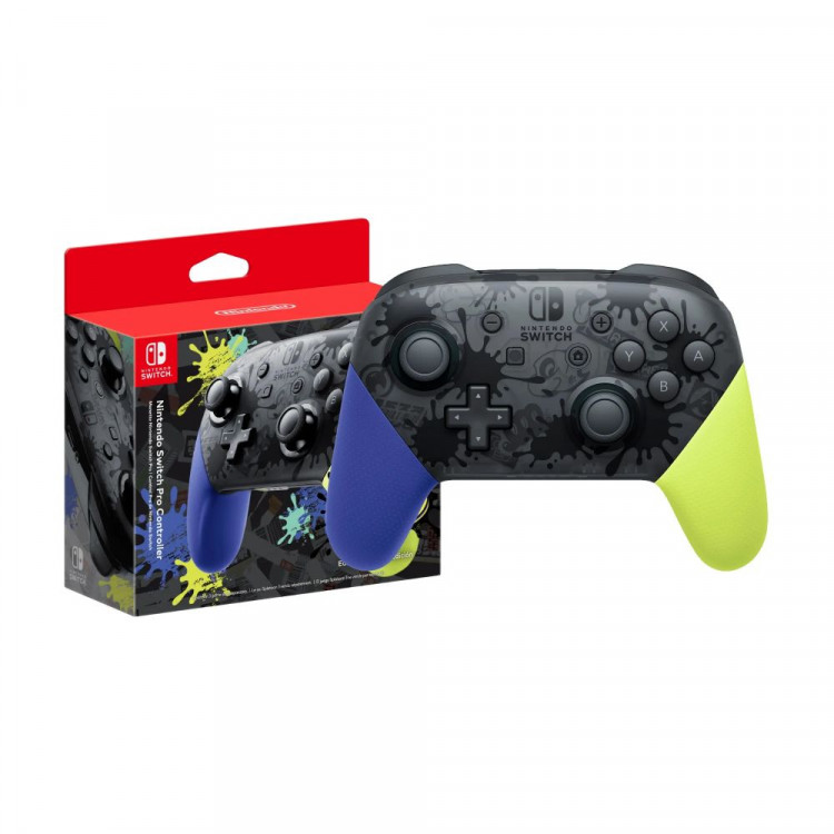 Геймпад Nintendo Switch Pro Controller Splatoon 3 Edition (Original) (HAC-A-FSSKT)