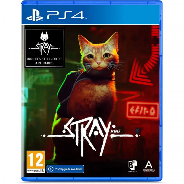 Игра Stray для PS4 (CUSA24899) (Рус. суб.)