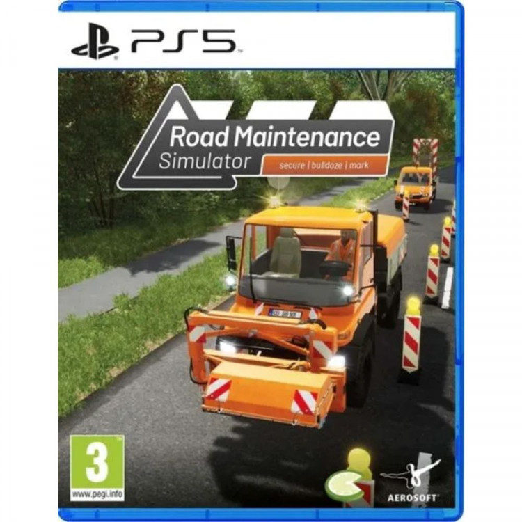 Игра Road Maintenance Simulator  Secure/Bulldoze/Mark для PS5 (PPSA 06199) (Английская версия)