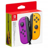 Набор из 2-х геймпадов (контроллеров) Joy-Con (Фиолетовый - Оранжевый) для Nintendo Switch