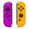 Набор из 2-х геймпадов (контроллеров) Joy-Con (Фиолетовый - Оранжевый) для Nintendo Switch