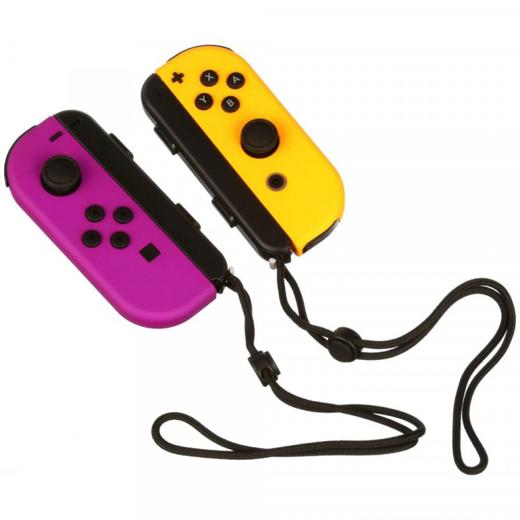 Набор из 2-х геймпадов (контроллеров) Joy-Con (Фиолетовый - Оранжевый) для Nintendo Switch