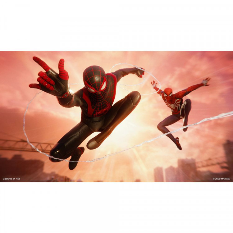 Игра Marvel Spider Man: Morales (Человек-Паук Майлз Моралес) для PS5 (PPSA 01461) (Русская версия)