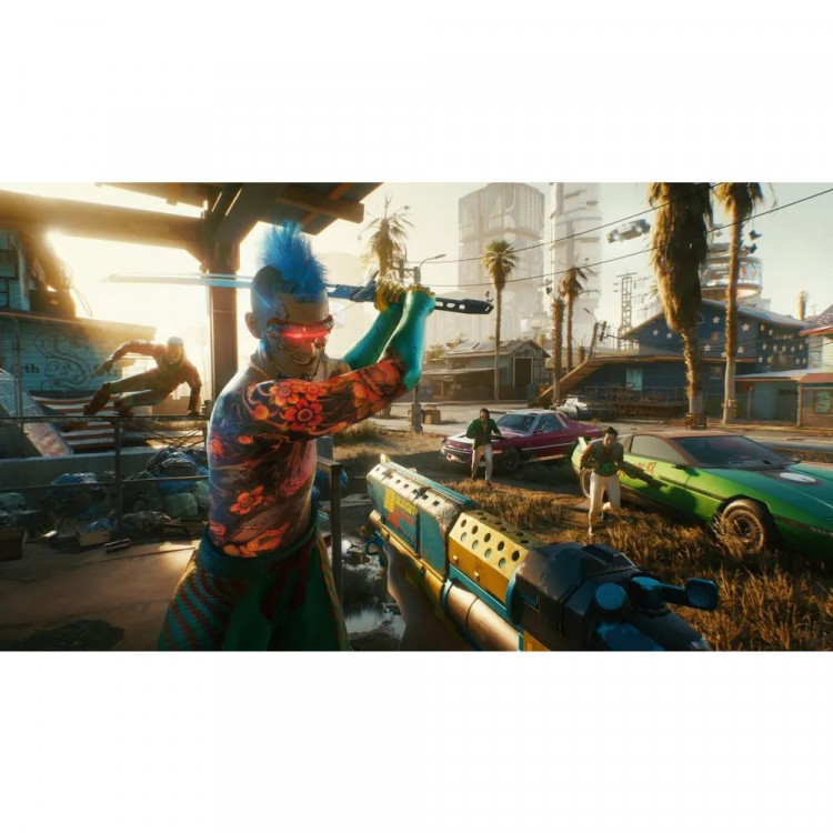 Игра Cyberpunk 2077 для PS4 (CUSA 16579) (Русская версия)