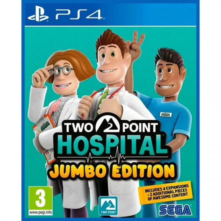 Игра Two Point Hospital Jumbo Edition для PS4 (CUSA 26125) (Рус. суб.)