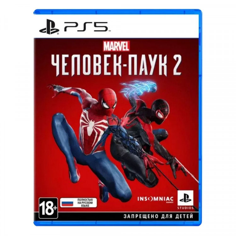 Игра Marvel Spider Man 2 (Человек-Паук 2) для PlayStation 5/ PS5 (PPSA 08338) (Русская обложка)