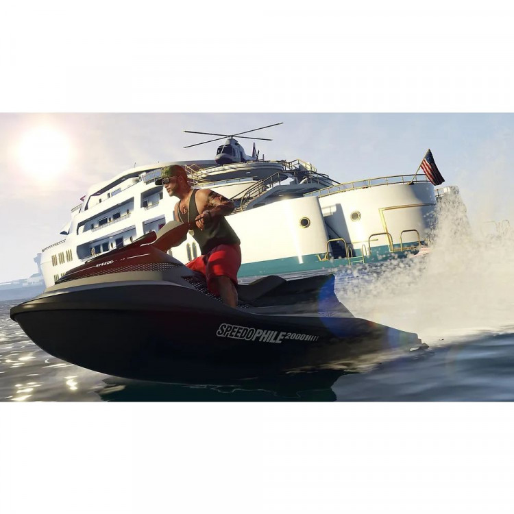 Игра Grand Theft Auto 5 Premium Edition, GTA 5 для Xbox One (Русские субтитры)