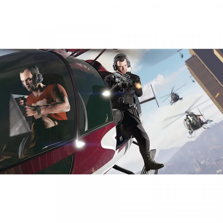 Игра Grand Theft Auto 5 Premium Edition, GTA 5 для Xbox One (Русские субтитры)