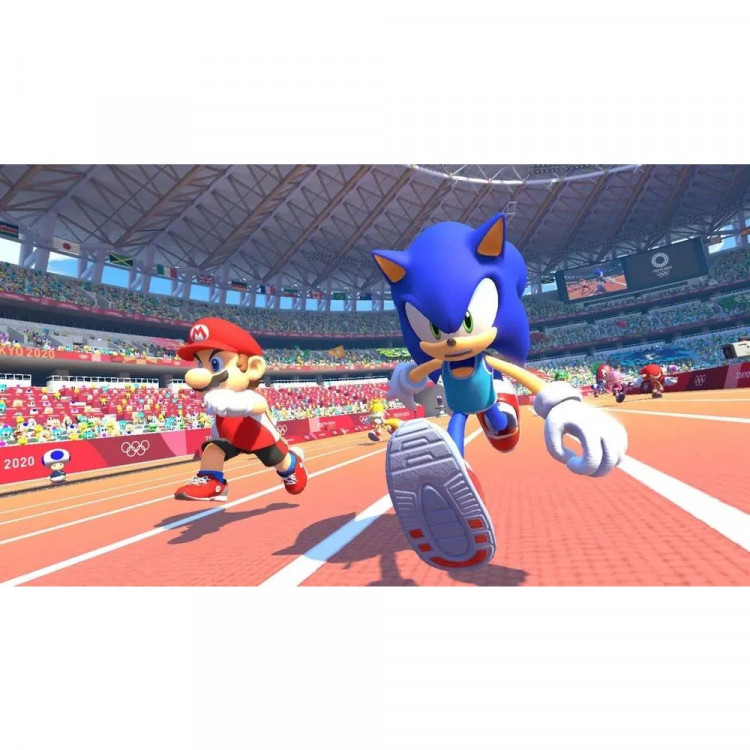 Игра Mario & Sonic Tokyo 2020 (Марио и Соник на Олимпийских играх 2020 в Токио) для Nintendo Switch (Русские субтитры)