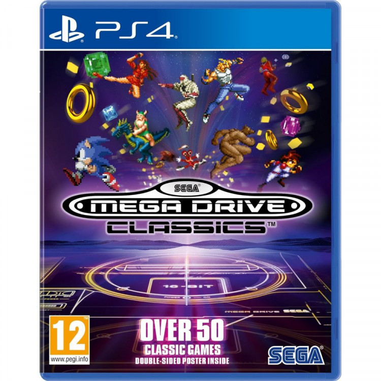 Игра Sega Mega Drive Classics Over 50 Classic Games для PS4 (CUSA 09771) (Английская версия)