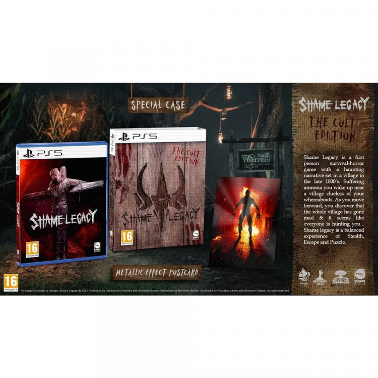 Игра Shame Legacy The Cult Edition (PPSA 13742) (Английская версия) для PS5