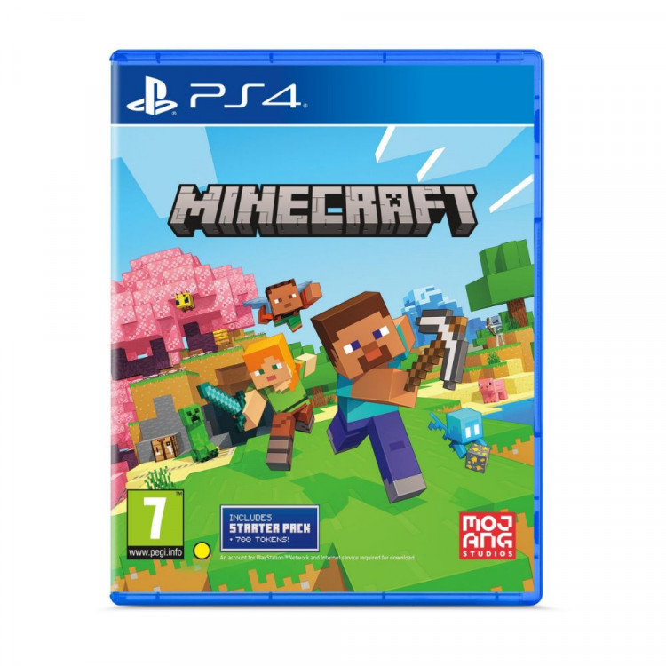 Игра Minecraft + 700 Coins для PS4 (CUSA 17908) (Русская версия) (Русская обложка)