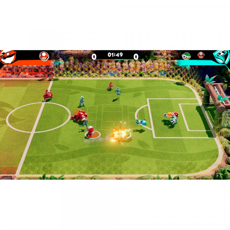 Игра Mario Strikers Battle League Foorball для Nintendo Switch (TRA-HAC-AWN6A-UKV) (Русские субтитры)