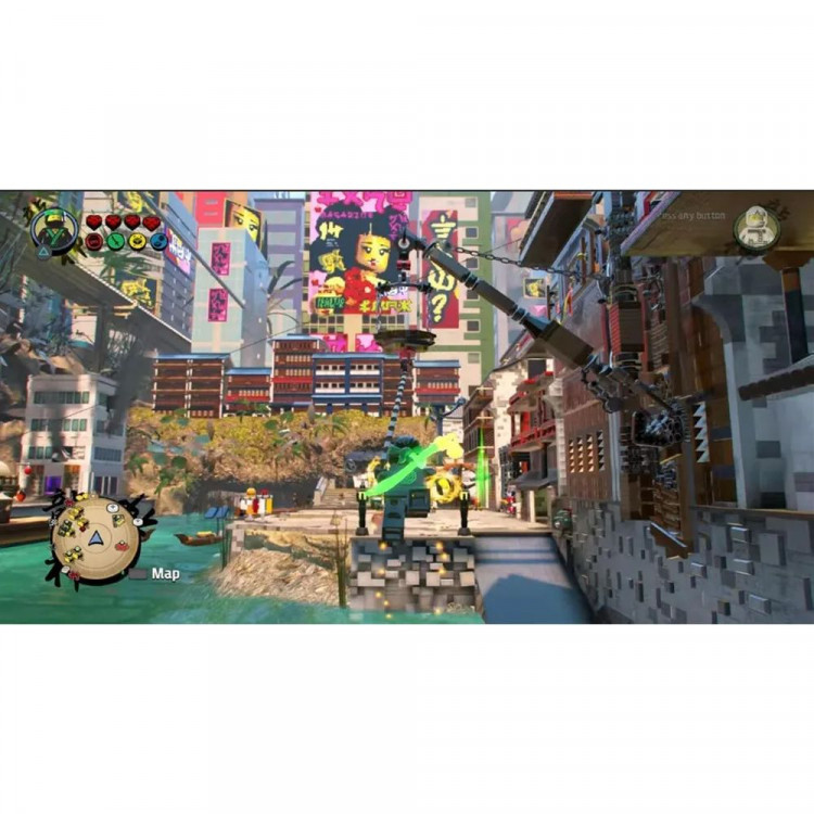 Игра Ninjago для PS4 (Русские субтитры)